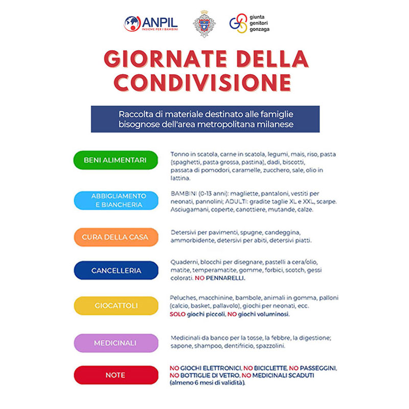 ANPIL/GIORNATE DELLA CONDIVISIONE anpil giornate della condivisione