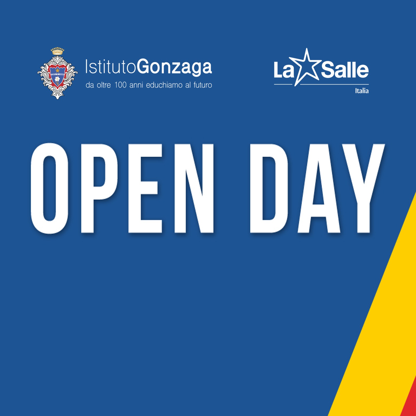 open day 2026 porte aperte al gonzaga